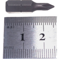 Торцевая вставка (бита) 1/4", Phillips, PH0, 25мм KING TONY 102500P