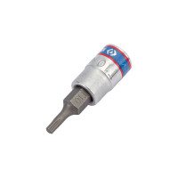 Торцевая насадка (бита) 1/4", TORX T10, 37мм KING TONY 203310