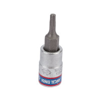 Торцевая насадка (бита) 1/4", TORX T10, 37мм KING TONY 203310