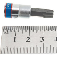 Торцевая насадка (бита) 1/4", TORX T40, 37мм KING TONY 203340