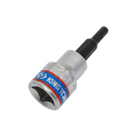 Торцевая насадка (бита) 3/8", HEX, 4мм, 50мм KING TONY 302504