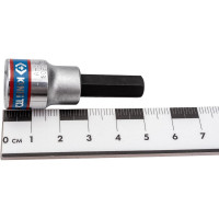 Торцевая насадка (бита) 3/8", HEX, 8мм, 50мм KING TONY 302508