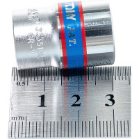 Торцевая стандартная шестигранная головка 3/8", 14мм KING TONY 333514M