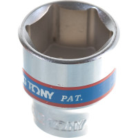 Торцевая стандартная шестигранная головка 3/8", 19мм KING TONY 333519M