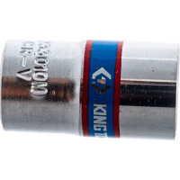 Торцевая стандартная двенадцатигранная головка 1/4", 10мм KING TONY 233010M