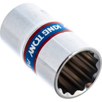 Торцевая стандартная двенадцатигранная головка 1/4", 10мм KING TONY 233010M