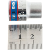 Торцевая стандартная двенадцатигранная головка 3/8", 10мм KING TONY 333010M