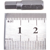 Набор вставок (бит) 1/4", HEX, 4, 5, 6мм, 3шт KING TONY 1003MQ