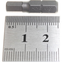 Набор вставок (бит) 1/4", HEX, 4, 5, 6мм, 3шт KING TONY 1003MQ