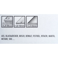 Пилка лобзиковая T 101 AО (5 шт; HCS) HAWERA F00Y240502