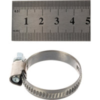 Ленточный червячный хомут 020-035мм нержавеющая сталь JTC JTC-ZN35