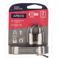 Навесной замок APECS PD-01-25-Blister 12583