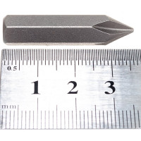 Бита крестовая короткая (PH1; 5/16") Hans 022-4PH1