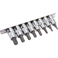 Набор торцевых головок с насадкой HEX 3/8 H3-H10 8 предметов JTC-H308H