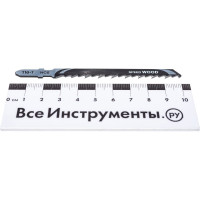 Пилки для лобзика по дереву (100 мм; шаг зубьев 4 мм) 5 шт. DEWALT DT 2166