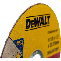 Круг отрезной по металлу INDUSTRIAL (115х22,2 мм) DEWALT DT42240Z