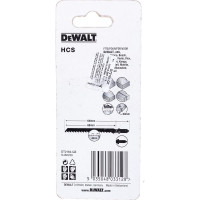 Пилки для лобзика по дереву (100 мм; шаг зубьев 4 мм) 5 шт. DEWALT DT 2164