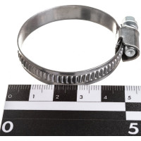 Червячный хомут JTC 30-45мм нержавеющая сталь JTC-ZN45