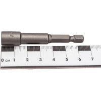 Шестигранная головка для шуруповерта 1/4" 7мм KING TONY 7616507M