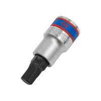 Торцевая пятигранная насадка-бита 1/2", Pentagon, 10мм, L60мм KING TONY 402A10