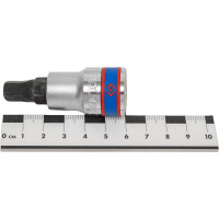 Торцевая пятигранная насадка-бита 1/2", Pentagon, 10мм, L60мм KING TONY 402A10