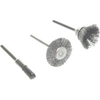 Корщетки из нержавеющей стали FIT IT набор 3шт 36906