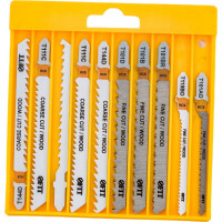 Набор полотен по дереву для электролобзика (10 шт.) FIT 41013