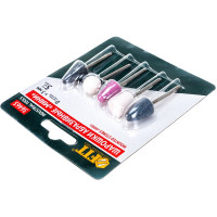 Шарошки абразивные для фигурных отверстий по камню, малые, 5 шт., FIT IT 36465