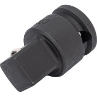 Переходник с шариковым фиксатором 3/8">1/2" KING TONY 3864P