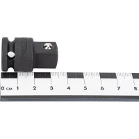 Переходник с шариковым фиксатором 3/8">1/2" KING TONY 3864P