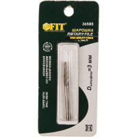 Шарошка карбидная конусообразная с шарообразным наконечником для прямошлифовальных машин FIT HQ 36585