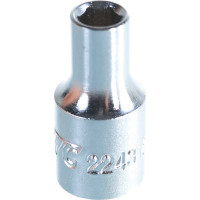 Головка торцевая JTC 6-гранная 1/4x3/16, длина 25мм -224316 932412