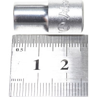 Головка торцевая 6-ти гранная (7 мм; 1/4"; 25 мм) Hans 2400M07