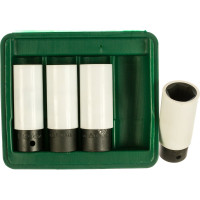 Комплект головок торцевых ударных тонкостенных (17-22 мм; 1/2"; 4 шт.) Hans 84604MB