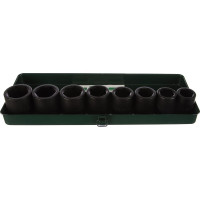 Комплект ударных торцевых головок (26-38 мм; 3/4"; 8 шт.) Hans 86609M