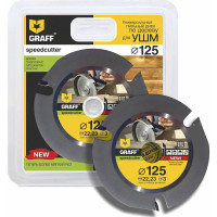 Диск пильный по дереву для УШМ Speedcutter (125х22.2 мм) GRAFF