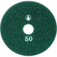 Диск алмазный гибкий шлифовальный (100 мм; 50 mesh) для работы с подачей воды MESSER DIY 04.100.050