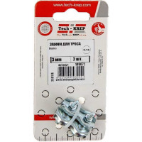 Зажим для троса 3мм 2шт - ярлык Tech-Krep Duplex 108072