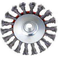 Щетка тарельчатая витая (115 мм; М14) EDGE by PATRIOT 813010010