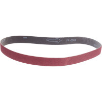 Лента шлифовальная абразивная (20х650 мм; Р80) GLOB G20х650Р80