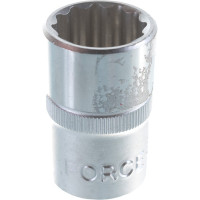 Головка 12-гранная (17 мм; 1/2'') FORCE 54917