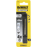 Сверло по металлу 2 шт. COBALT 5% (3х61х33 мм) DEWALT DT4902