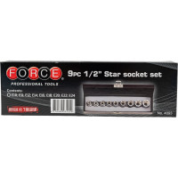 Набор головок-звездочек FORCE 4093 1/2