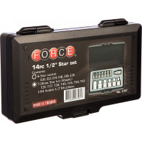 Набор звездочек и головок Е FORCE 4157 1/2