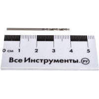 Сверло по металлу (1.5х18х40 мм; ц/х; Р6М5; А1) GRIFF a111015