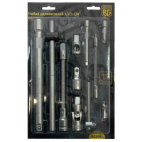 Набор удлинителей 1/2-1/4, 11шт Berger BG BG2093