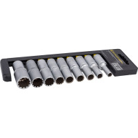 Набор удлиненных торцевых головок 1/2 Spline 9шт Berger BG BG2038