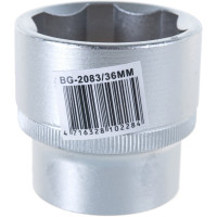 Торцевая 6-гранная головка SuperLock (1/2"; 36 мм) Berger BG BG2083