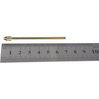 Сверло по кафелю и стеклу, 4 режущие кромки, титановое покрытие 5х60 мм FIT IT 35485