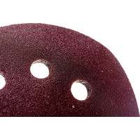 Круг шлифовальный (5 шт; 125 мм; P150; 8 отв.) MOS 39837М